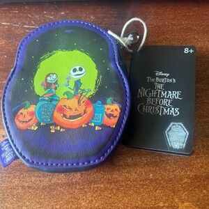 Loungefly The Nightmare Before Christmas Deadly Night Shade Figural Coin Purse